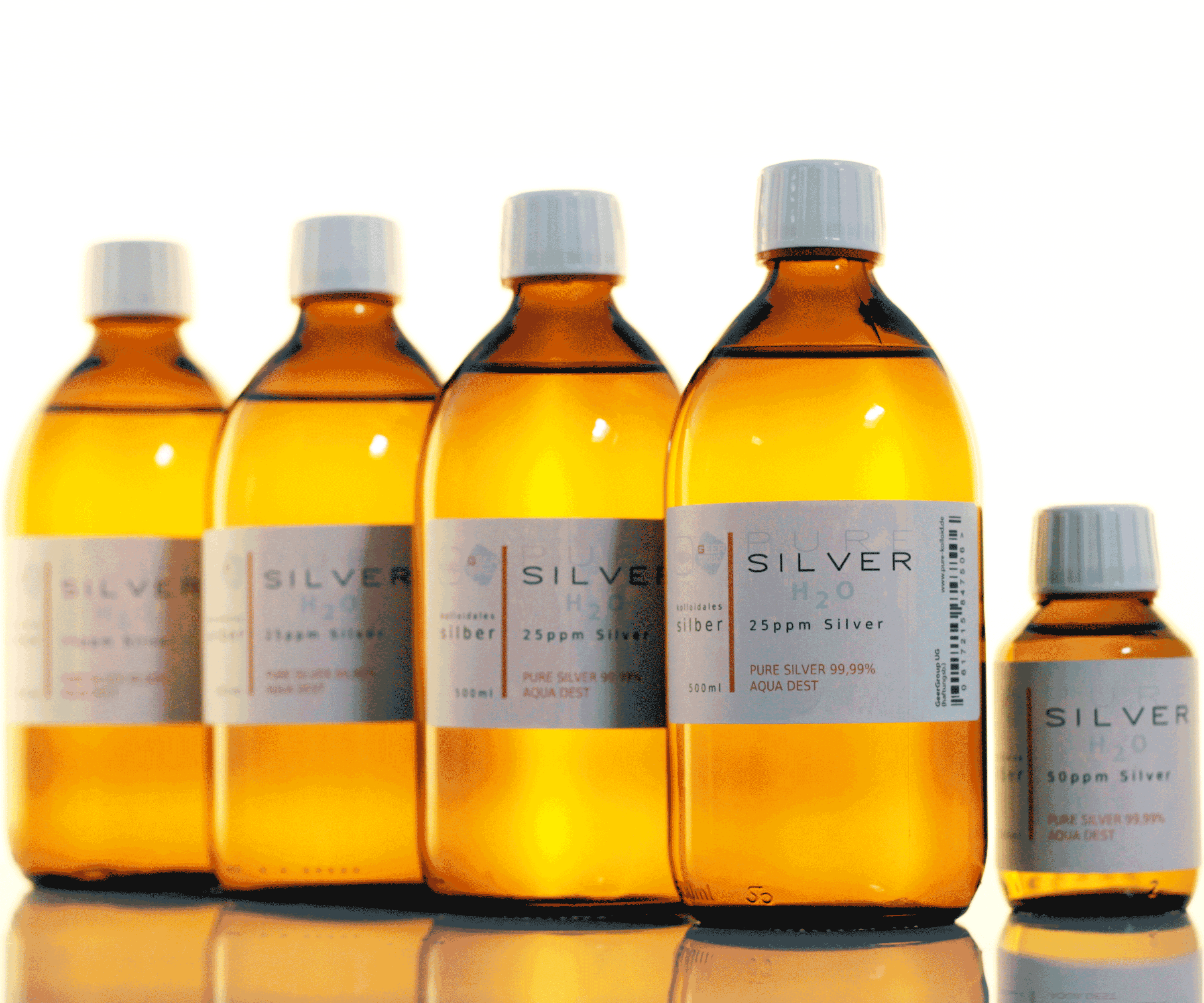 4x500-25+F50 3 Botellas plata coloidal 500ml/25ppm+Botella gratuita+Botella gratis de 100 ml/ 4x500-25+F50 3 Botellas plata coloidal 500ml/25ppm+Botella gratuita+Botella gratis de 100 ml/